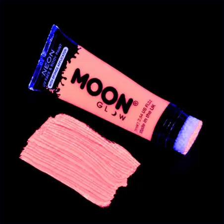 Maquillage fluo UV avec applicateur éponge - 75 ml - Violet